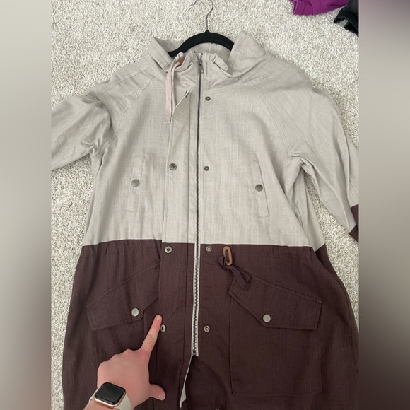 Blu Pepper Blu Pepper Color Block Anorak Jacket Women's Large (L) - Picture 4 of 5